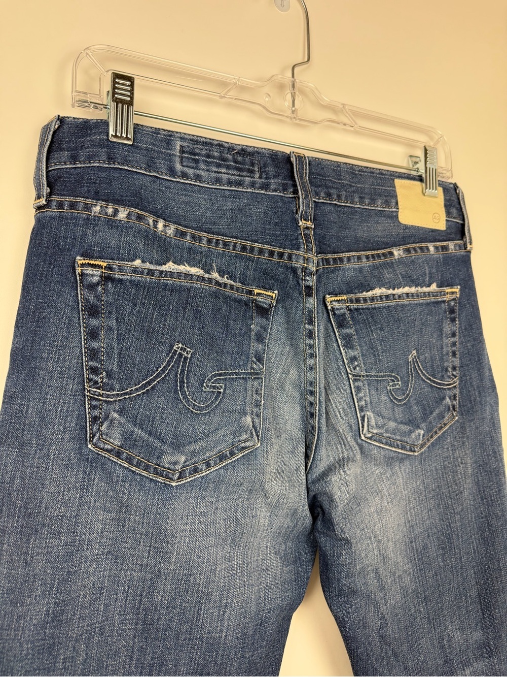 AG Adriano Goldschmied The Ex-Boyfriend Slim Jeans in 12Y Wash, Size 26R - Picture 10 of 15